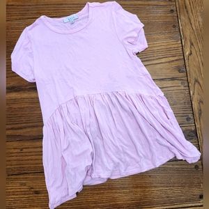 Pink baby doll top